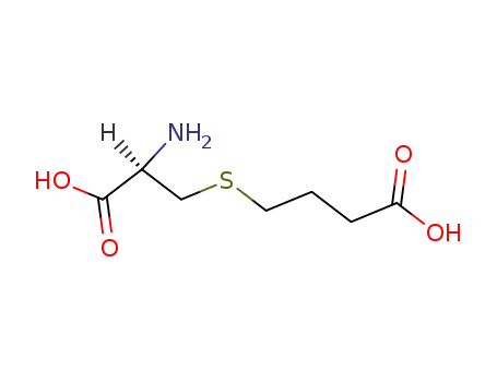 Molecular Structure of 30845-11-5 (S-(3-Carboxypropyl)-L-cysteine)