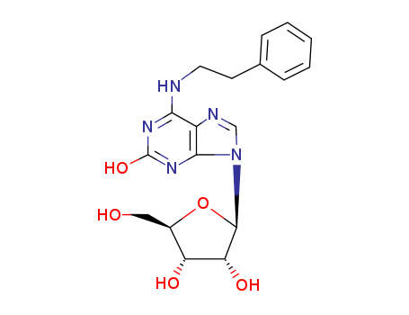 Adenosine,2,3-dihydro-2-oxo-N-(2-phenylethyl)-