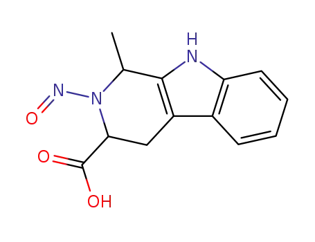 Molecular Structure of 23708-74-9 (1-methyl-2-nitroso-1,2,3,4-tetrahydo-beta-carboline-3-carboxylic acid)