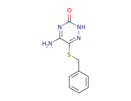 1,2,4-Triazin-3(2H)-one,5-amino-6-[(phenylmethyl)thio]- cas  23469-28-5