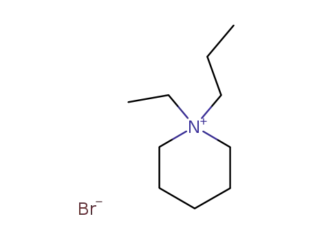 Molecular Structure of 23488-98-4 (1-ethyl-1-propylpiperidinium)