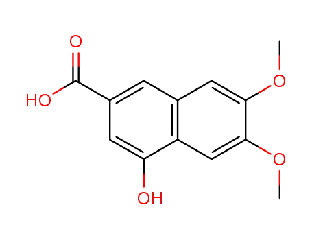 4-hydroxy-6,7-dimethoxy-naphthalene-2-carboxylic acid