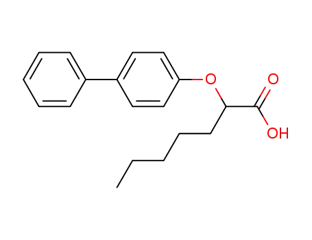 2-([1,1'-Biphenyl]-4-yloxy)heptanoic acid