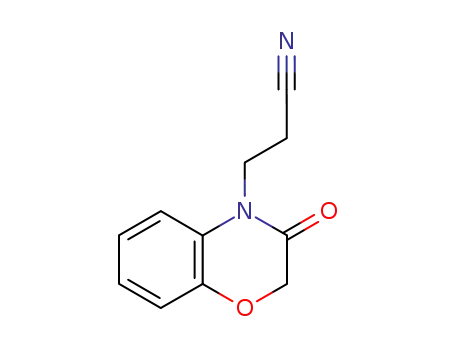 2,3-Dihydro-3-oxo-4H-1,4-benzoxazine-4-propionitrile