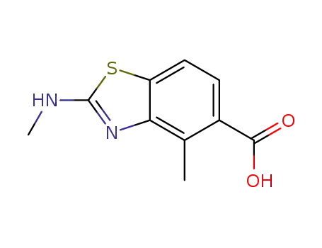 5-벤조티아졸카르복실산,4-메틸-2-(메틸아미노)-(9CI)