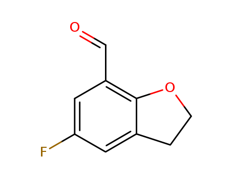 7-Benzofurancarboxaldehyde,5-fluoro-2,3-dihydro-