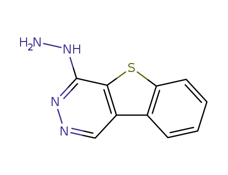 4-hydrazino-benzo[4,5]thieno[2,3-<i>d</i>]pyridazine