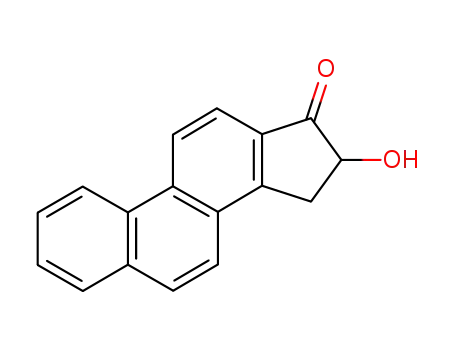 Molecular Structure of 24684-54-6 (16-hydroxygona-1(10),2,4,6,8,11,13-heptaen-17-one)