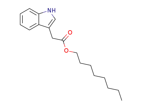 Molecular Structure of 2444-56-6 (octyl 1H-indol-3-ylacetate)