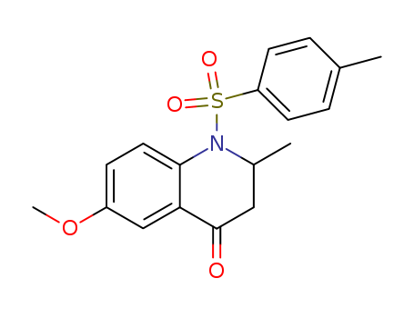 4(1H)-Quinolinone,2,3-dihydro-6-methoxy-2-methyl-1-[(4-methylphenyl)sulfonyl]- cas  24310-39-2