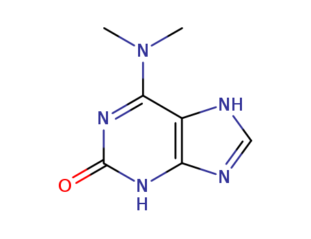 2H-Purin-2-one,6-(dimethylamino)-1,3-dihydro- cas  24391-36-4