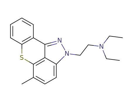 N,N-ジエチル-5-メチル-2H-[1]ベンゾチオピラノ[4,3,2-cd]インダゾール-2-エタンアミン