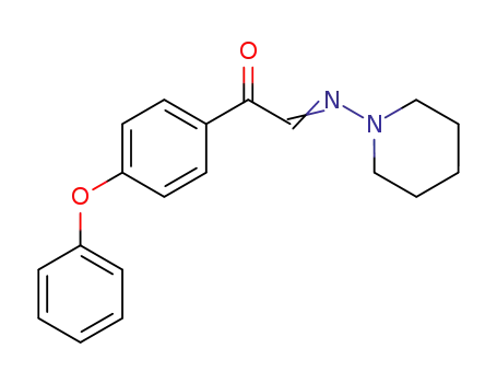 Molecular Structure of 24342-50-5 ((2E)-1-(4-phenoxyphenyl)-2-(piperidin-1-ylimino)ethanone)