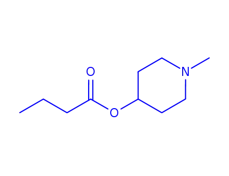 Molecular Structure of 311802-59-2 (Butanoic acid, 1-methyl-4-piperidinyl ester (9CI))