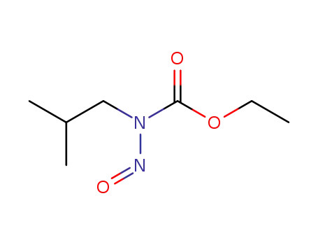 Molecular Structure of 24423-85-6 (N-I-BUTYL-N-NITROSOURETHANE)