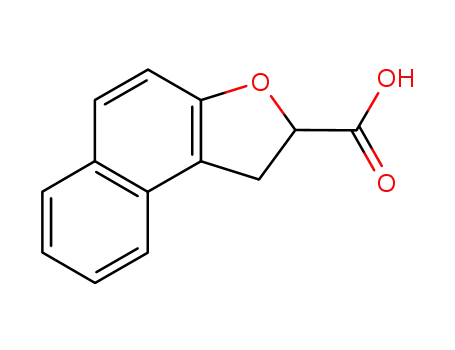 Molecular Structure of 24758-31-4 (1,2-DIHYDRONAPHTHO[2,1-B]FURAN-2-CARBOXYLIC ACID)