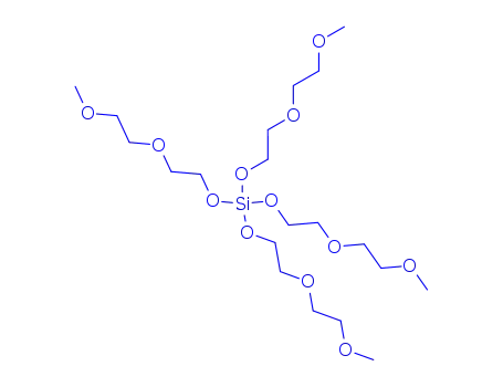 Molecular Structure of 24685-89-0 (TETRAKIS(METHOXYETHOXYETHOXY)SILANE)