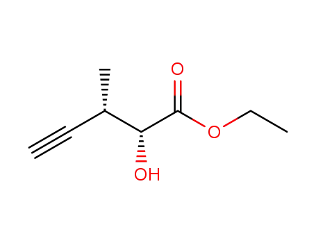 ethyl (RS,SR)-2-hydroxy-3-methyl-3-pentynoate