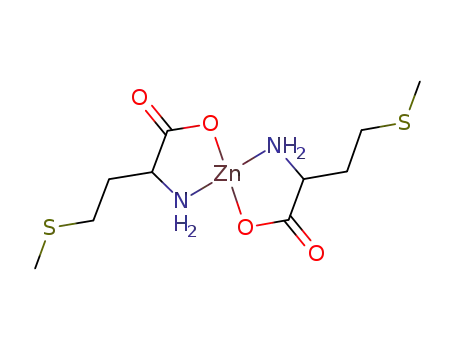 Molecular Structure of 151214-86-7 (bis(DL-methionato-N,O-)-zinc)