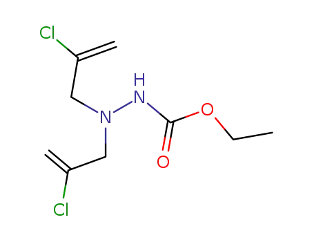 Ethyl 2,2-bis(2-chloroprop-2-en-1-yl)hydrazinecarboxylate