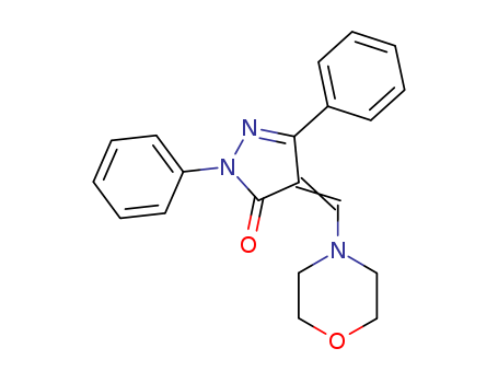 1,3-DIPHENYL-4-(MORPHOLINOMETHYLENE)PYRAZOLONE-5