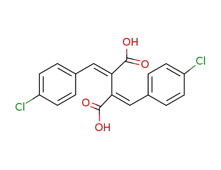 2,3-bis[(Z)-(4-chlorophenyl)methylidene]succinic acid