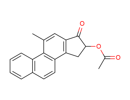 17H-Cyclopenta[a]phenanthren-17-one,16-(acetyloxy)-15,16-dihydro-11-methyl- (9CI)