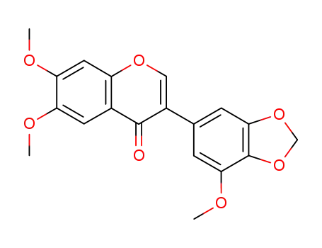 3',6,7-Trimethoxy-4',5'-methylenedioxyisoflavone