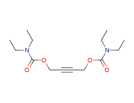 Carbamic acid,diethyl-, 2-butynylene ester (8CI) cas  31035-92-4