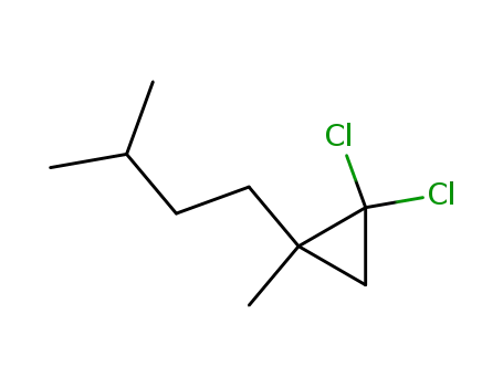 1- (2,2- 디클로로 -1- 메틸 시클로 프로필) -3- 메틸 부탄