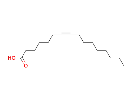Molecular Structure of 629-57-2 (7-Hexadecynoic acid)