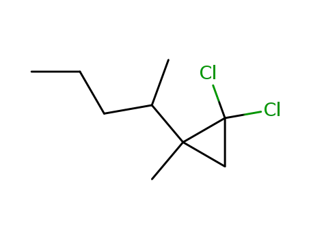 2- (2,2- 디클로로 -1- 메틸 시클로 프로필) 펜탄