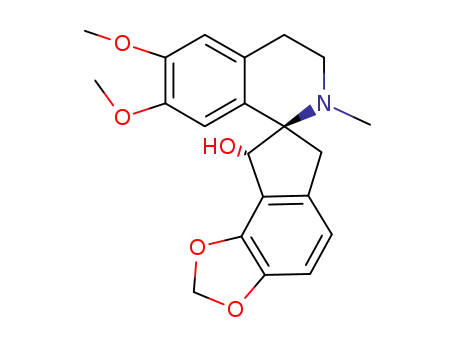 (1R,8'S)-6,7-dimethoxy-2-methyl-spiro[3,4-dihydroisoquinoline-1,7'-6,8-dihydrocyclopenta[g][1,3]benzodioxole]-8'-ol