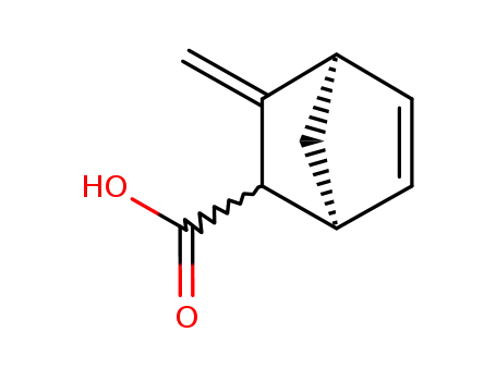 Molecular Structure of 67903-38-2 (Bicyclo[2.2.1]hept-5-ene-2-carboxylic acid, 3-methylene-, exo- (9CI))