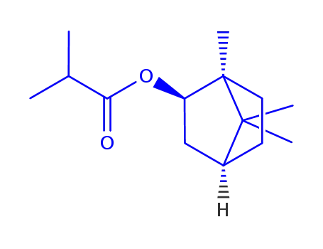 Molecular Structure of 85586-67-0 (Isobornyl isobutyrate)