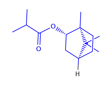 rel-(-)-2-メチルプロパン酸(1R*,4α*)-1β*,7,7-トリメチルビシクロ[2.2.1]ヘプタン-2β*-イル