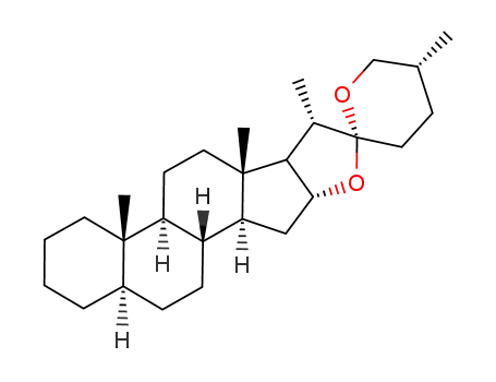 Molecular Structure of 24799-49-3 ((20R,25R)-5α-Spirostane)
