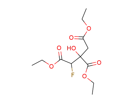 Molecular Structure of 309-98-8 (1,5-diethyl 2,4-dideoxy-3-C-(ethoxycarbonyl)-2-fluoropentarate)