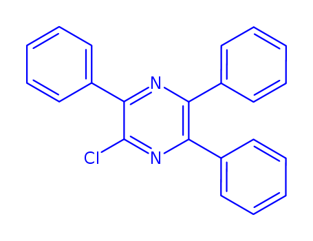 2-CHLORO-3,5,6-TRIPHENYLPYRAZINE