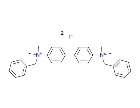benzyl-[4-[4-[benzyl(dimethyl)azaniumyl]phenyl]phenyl]-dimethylazaniumdiiodide