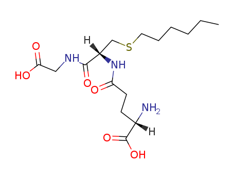 Glycine, L-g-glutamyl-S-hexyl-L-cysteinyl- cas  24425-56-7
