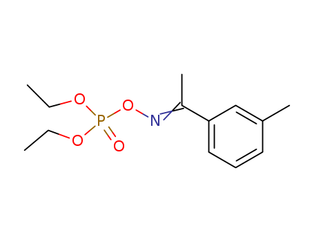 Phosphonic acid,P-[[[1-(3-methylphenyl)ethylidene]amino]oxy]-, diethyl ester cas  24312-87-6