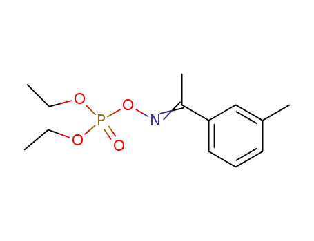 Molecular Structure of 24312-87-6 (diethyl [1-(m-tolyl)ethylideneamino] phosphate)