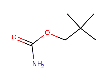 Molecular Structure of 3124-46-7 (Carbamic acid=2,2-dimethylpropyl ester)
