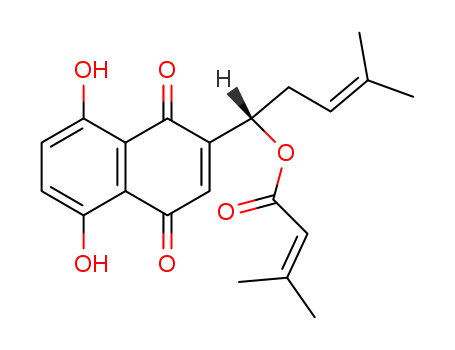 β, β-dimethyl-acry-lalkannin