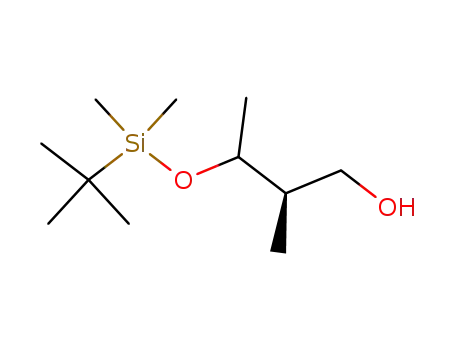 (2R,3RS)-3-tert-butyldimethylsilyloxy-2-methylbutan-1-ol