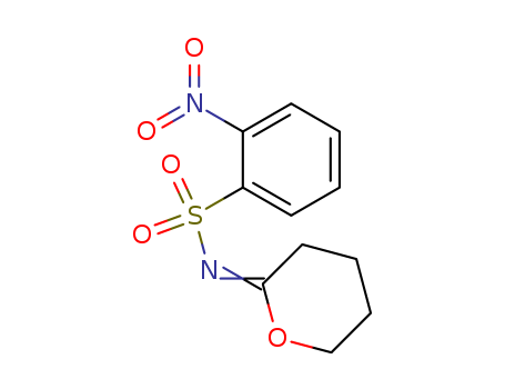 Benzenesulfonamide,2-nitro-N-(tetrahydro-2H-pyran-2-ylidene)- cas  3128-48-1