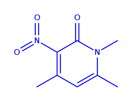 2(1H)-피리디논, 1,4,6-트리메틸-3-니트로-