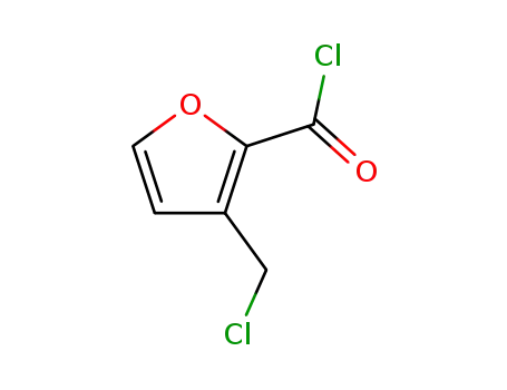 3-(Chloromethyl)furan-2-carbonyl chloride