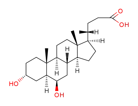 3α,6β-dihydroxy-5α-cholanoic acid